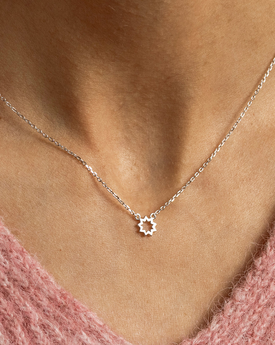 Brightest Star Necklace Sterling Silver