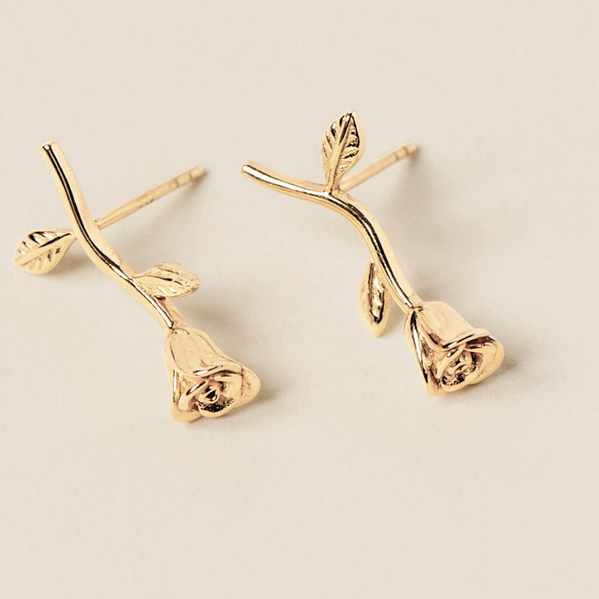 Rozita Earrings Gold Vermeil