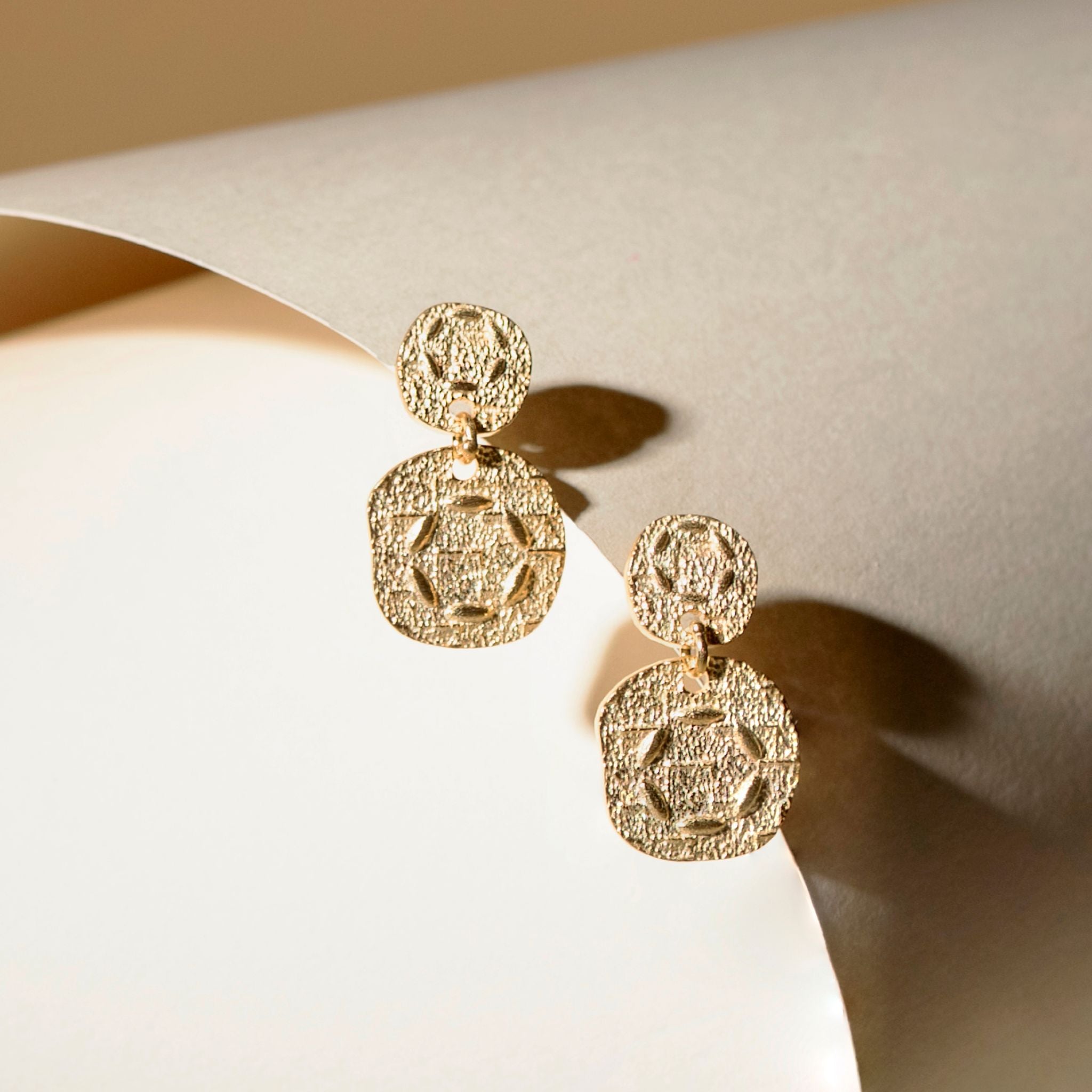 Layli Earrings Gold Vermeil