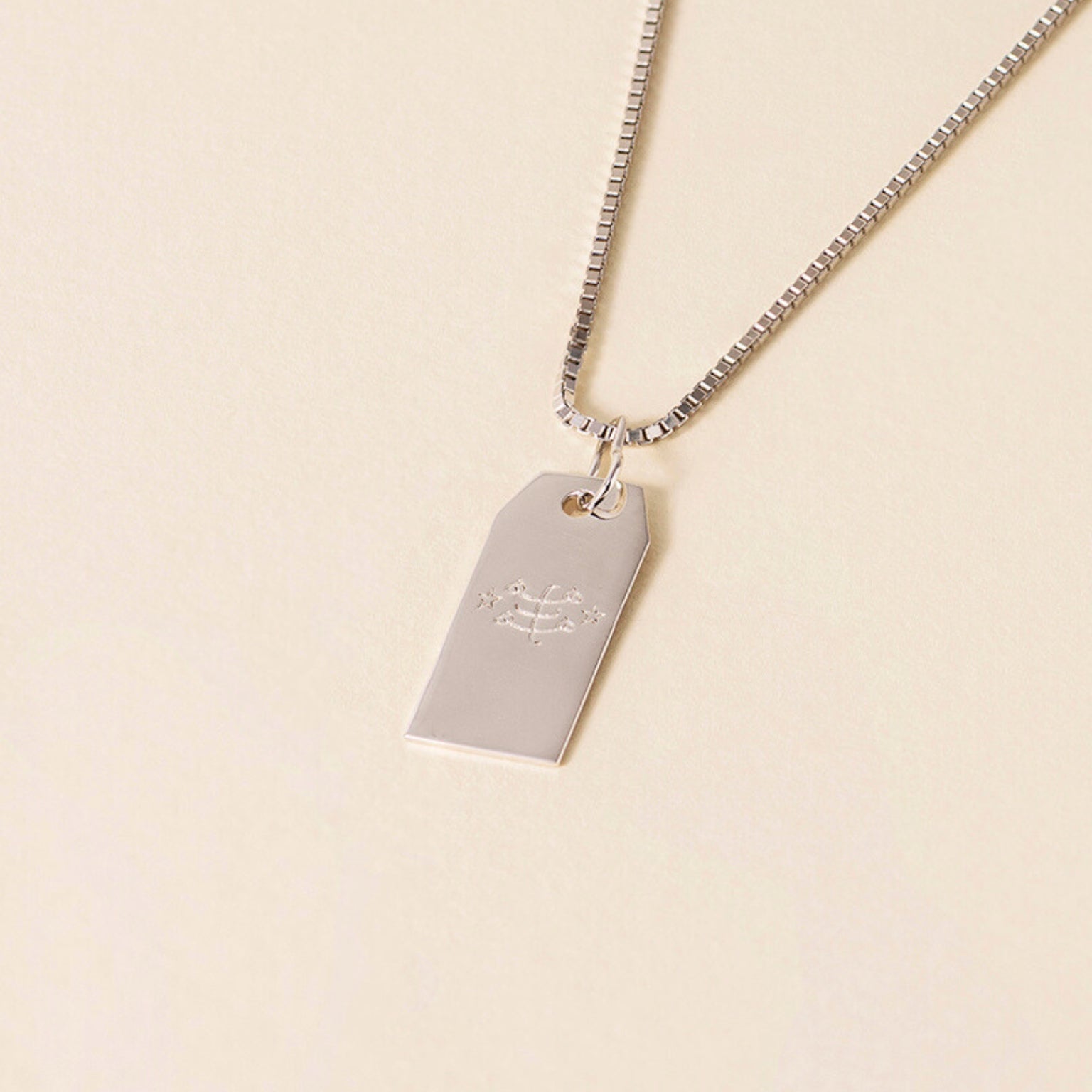 Glory Necklace Gold Vermeil — Ringstone Symbol