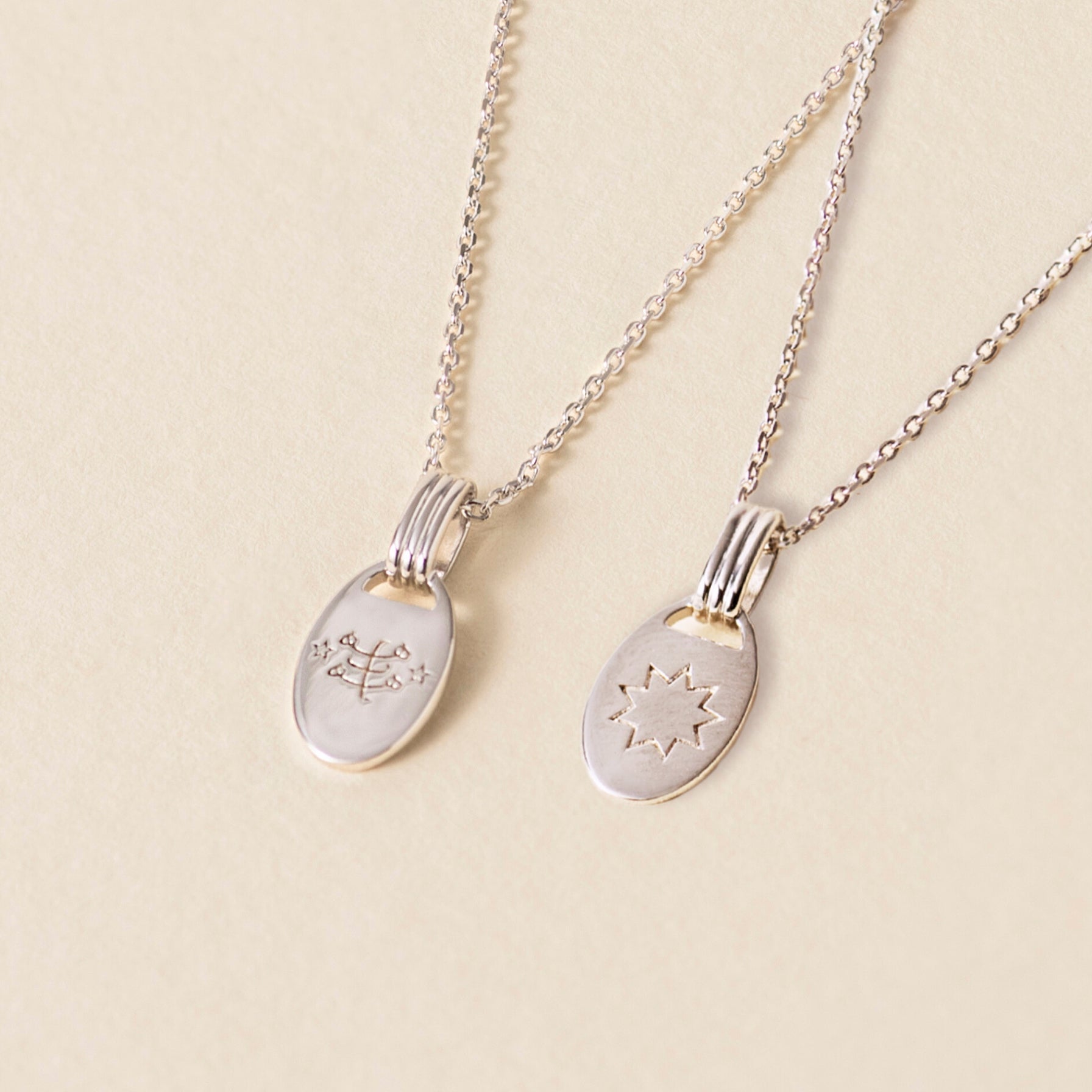 Open Soul Necklace Sterling Silver