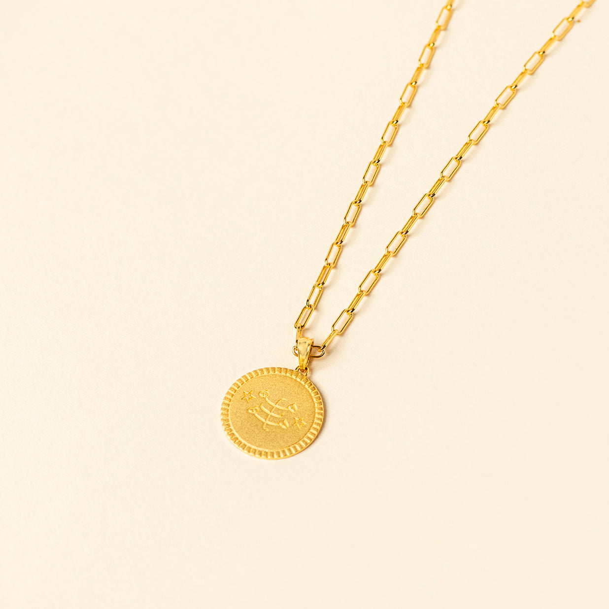 Radiant Shine Necklace Gold Vermeil