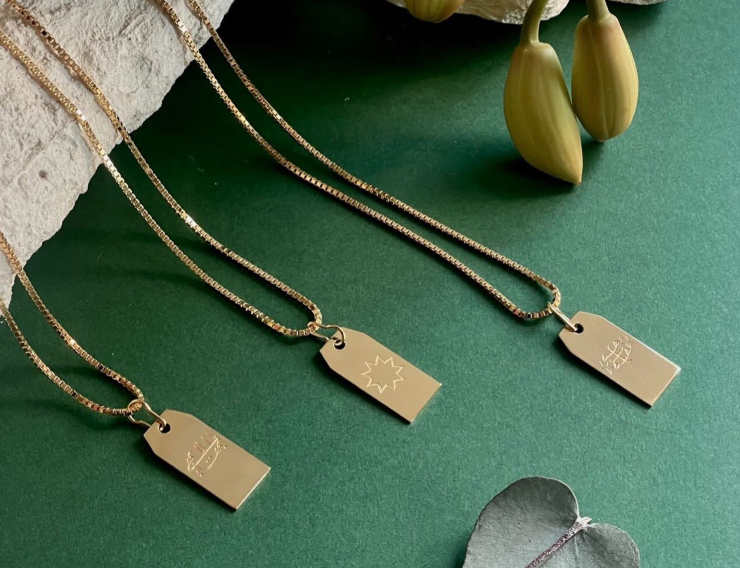 Glory Necklace Gold Vermeil — Greatest Name