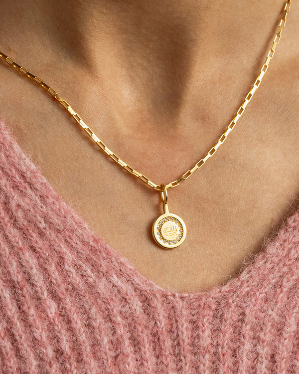 Divine Spirit Necklace Gold Vermeil — Greatest Name