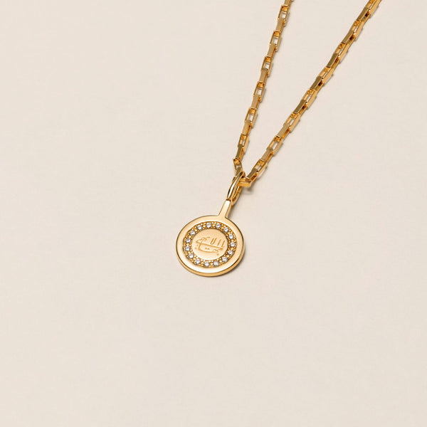 Divine Spirit Necklace Gold Vermeil — Greatest Name