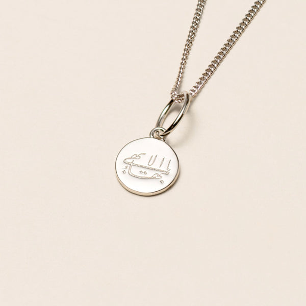 Eternal Bloom Necklace Rhodium — Greatest Name