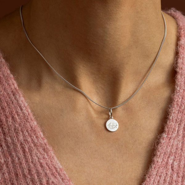 Eternal Bloom Necklace Rhodium — Greatest Name
