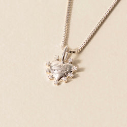 Eternal Love Necklace Silver