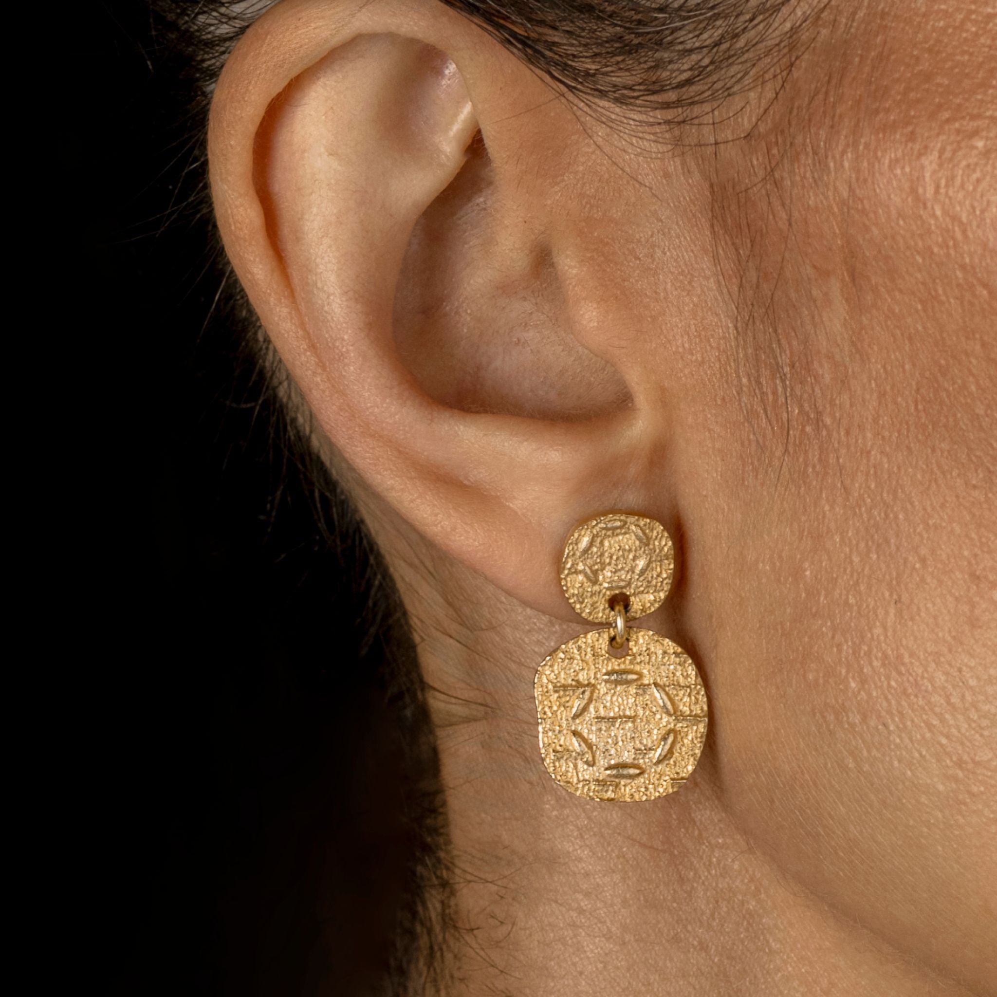 Layli Earrings Gold Vermeil