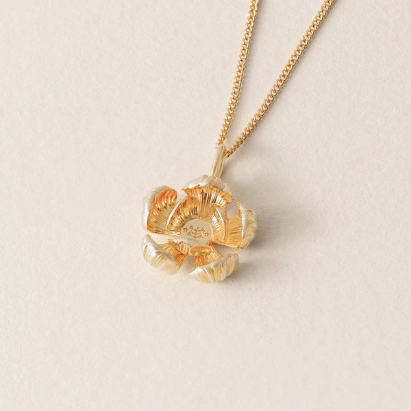 Golden Bloom Necklace Gold Vermeil — Ringstone Symbol