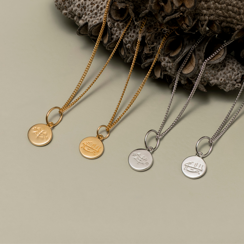 Eternal Bloom Necklace Gold Vermeil — Ringstone Symbol