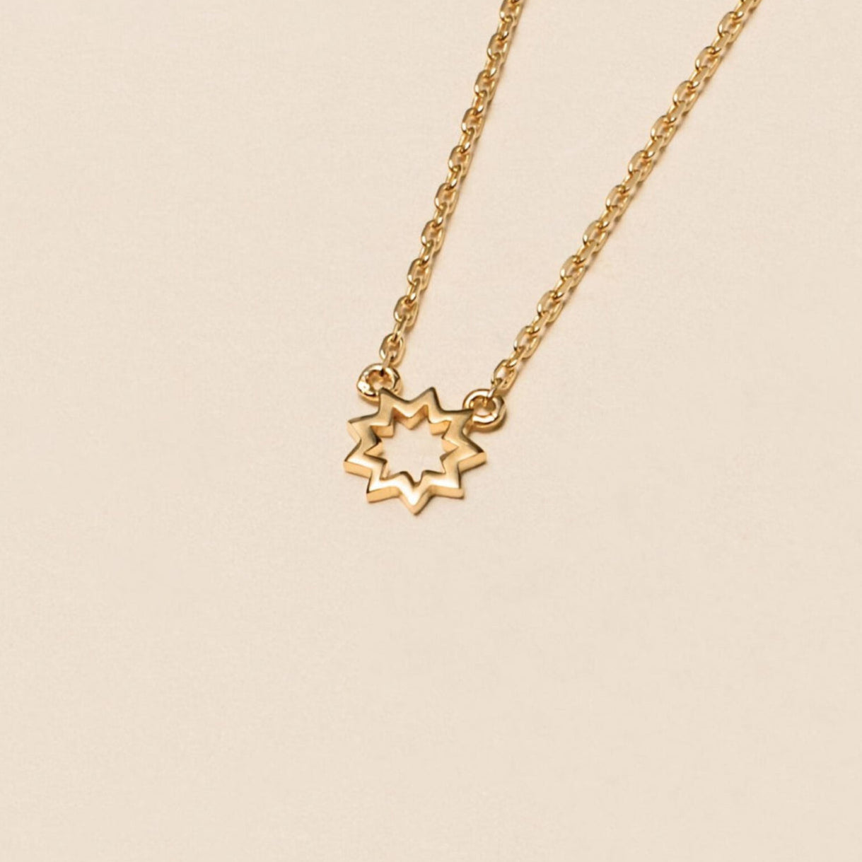 ミュージシャン Star Necklace Gold 14K Gold North Star Necklace, Gold North Star Necklace
