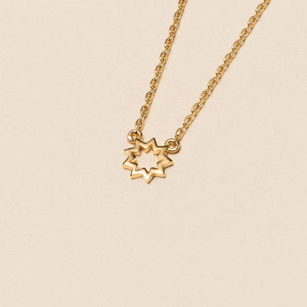 Brightest Star Necklace Gold Vermeil
