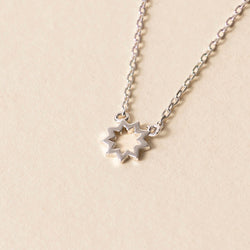 Brightest Star Necklace Silver