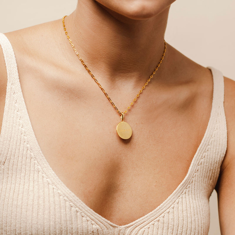 Courage Necklace Gold