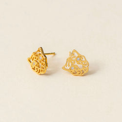 Courage Studs Gold