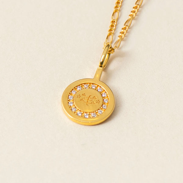 Divine Spirit Necklace Gold — Ringstone Symbol